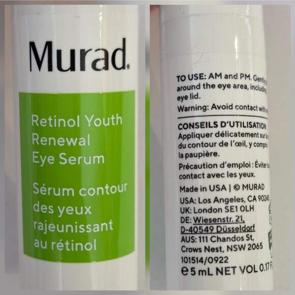 Murad Quick Eye Firmers Set & Cellular Hydration Repair Serum New, Sealed - Picture 2 of 8